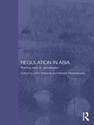cover image of Regulation in Asia